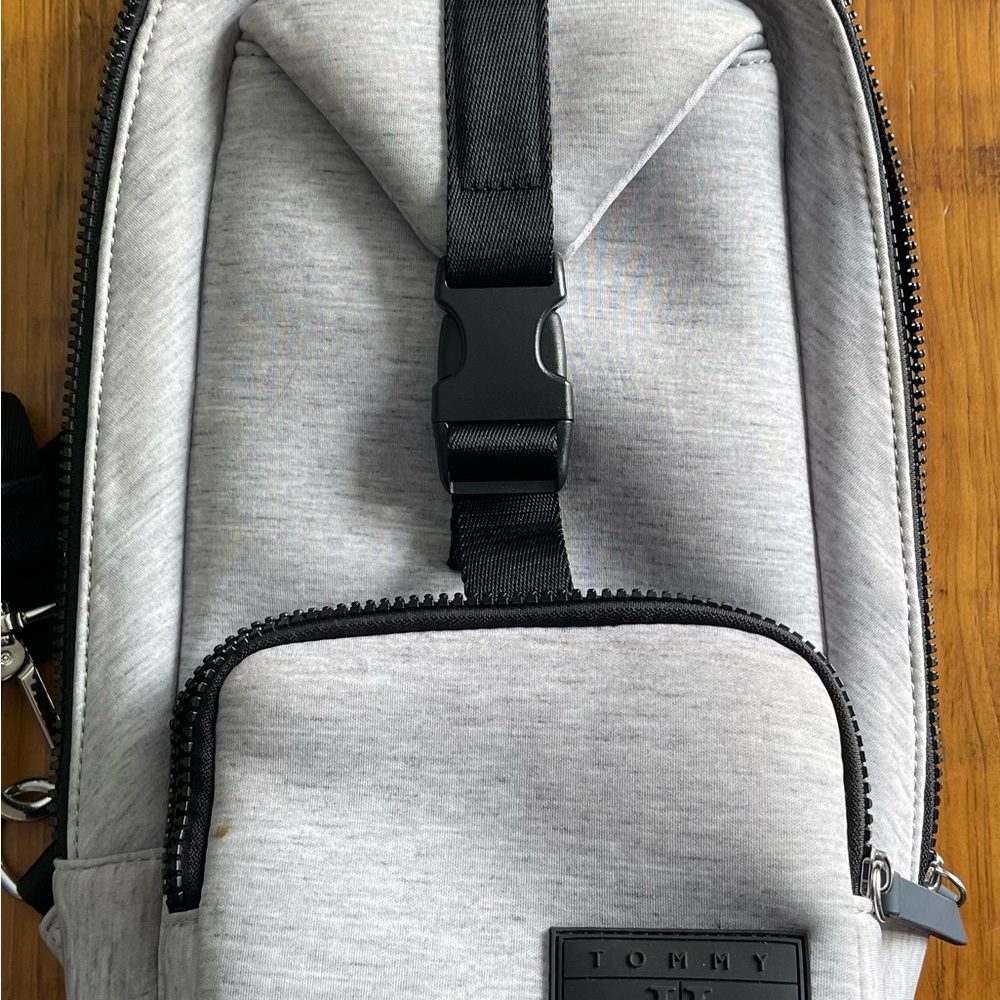 Tommy Hilfiger Light Gray Backpack